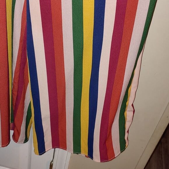 Toxik3  striped   jumpsuit    Sz L  NWOT - Picture 4 of 6